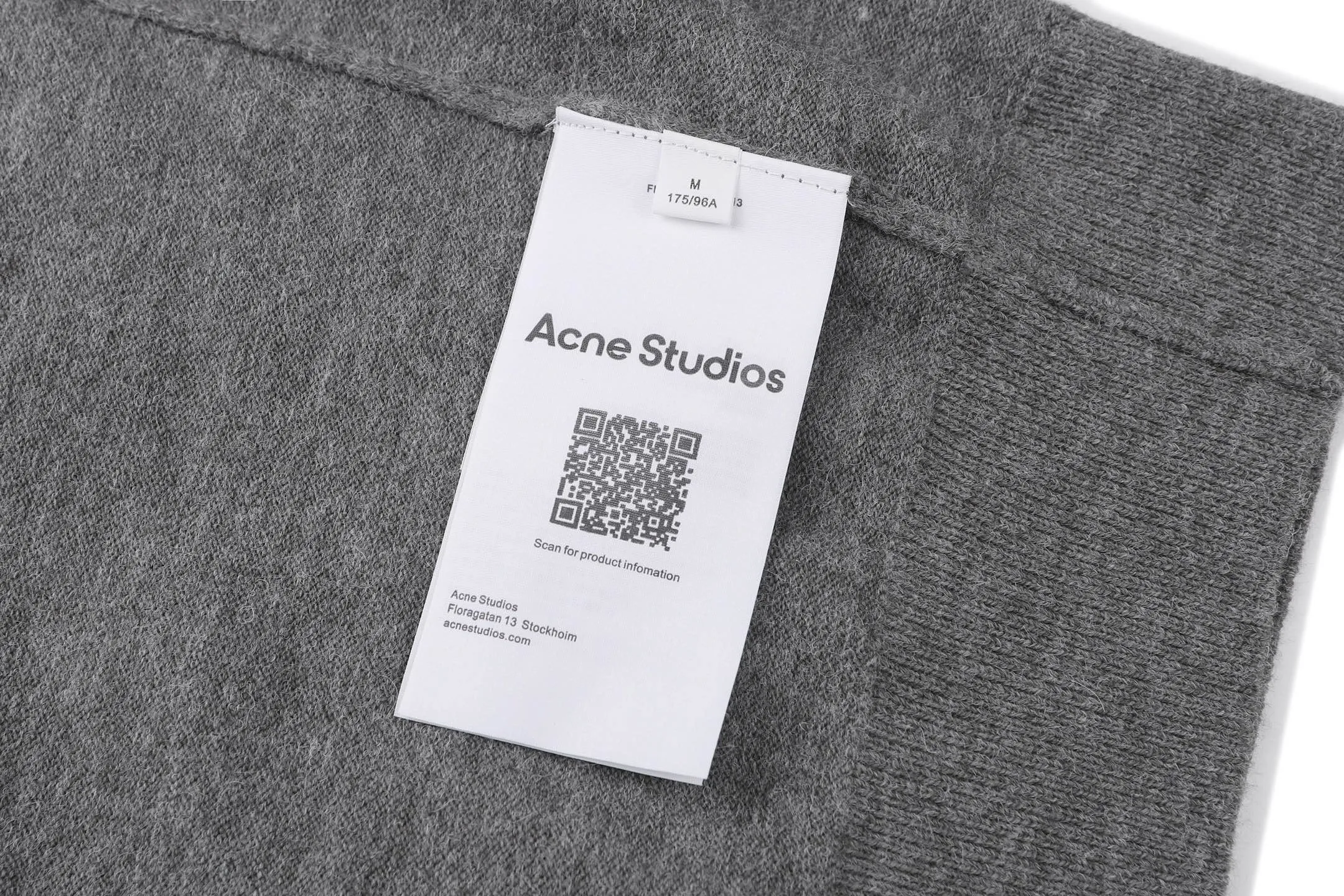 Acne Studios 26SS LOGO ●Authentic 5500 ● ● (Stoll) 12 ● ● ● 1：1 ● 1：1 ● ●Size：S M L XL ● ：26086/3B#00